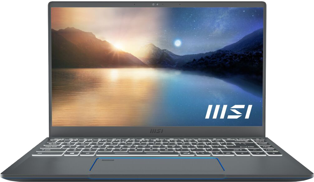 фото Ноутбук msi prestige 14 a11scx-053ru gray (9s7-14c412-053)