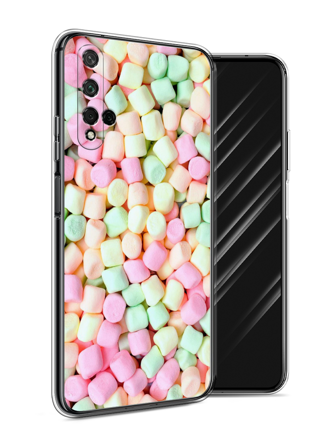 

Чехол Awog на Honor 20 "Marshmallows", Зеленый;желтый;розовый, 69550-10