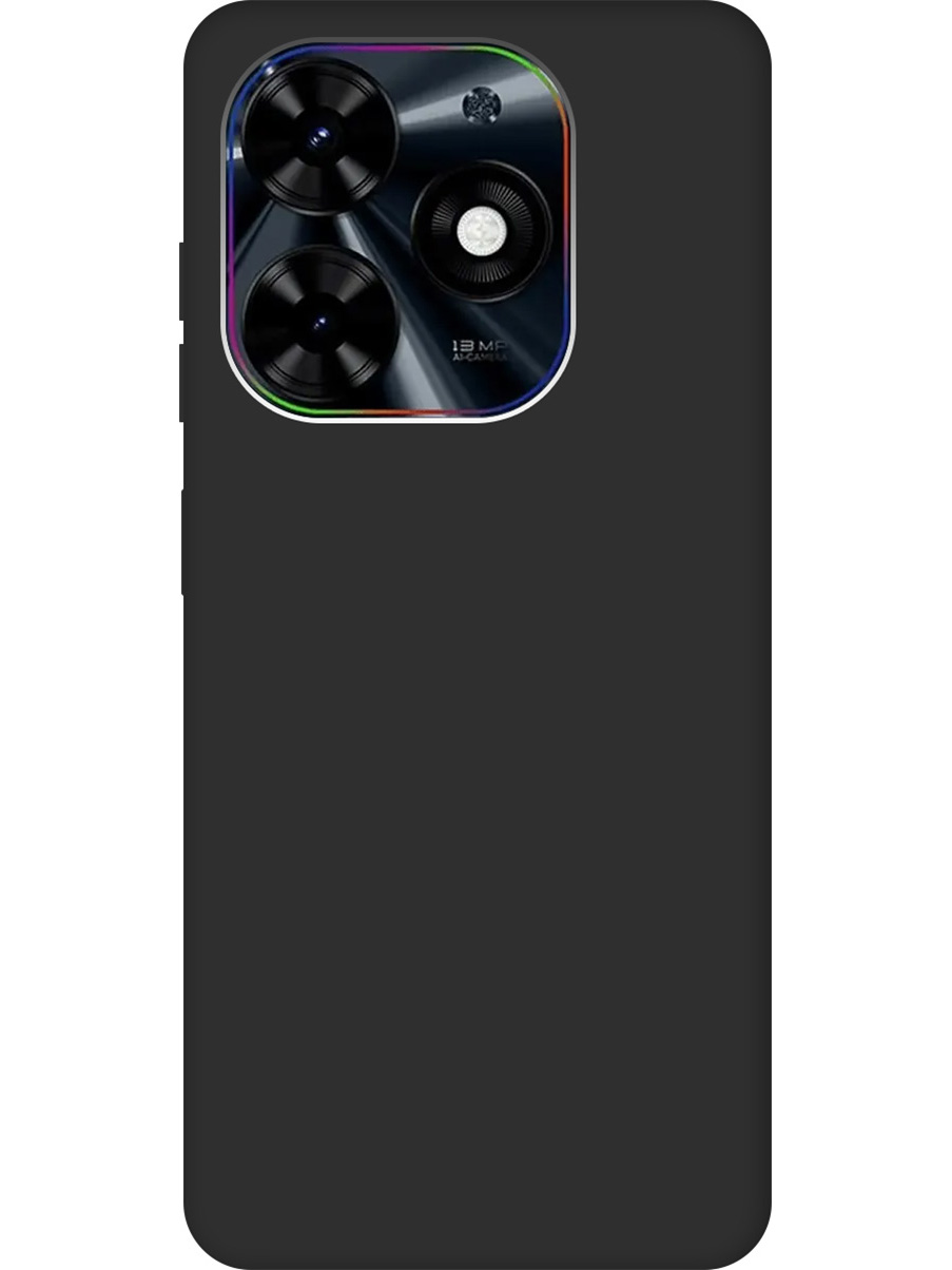 

Силиконовый чехол на Infinix Hot 40i Soft Touch черный, 20011893