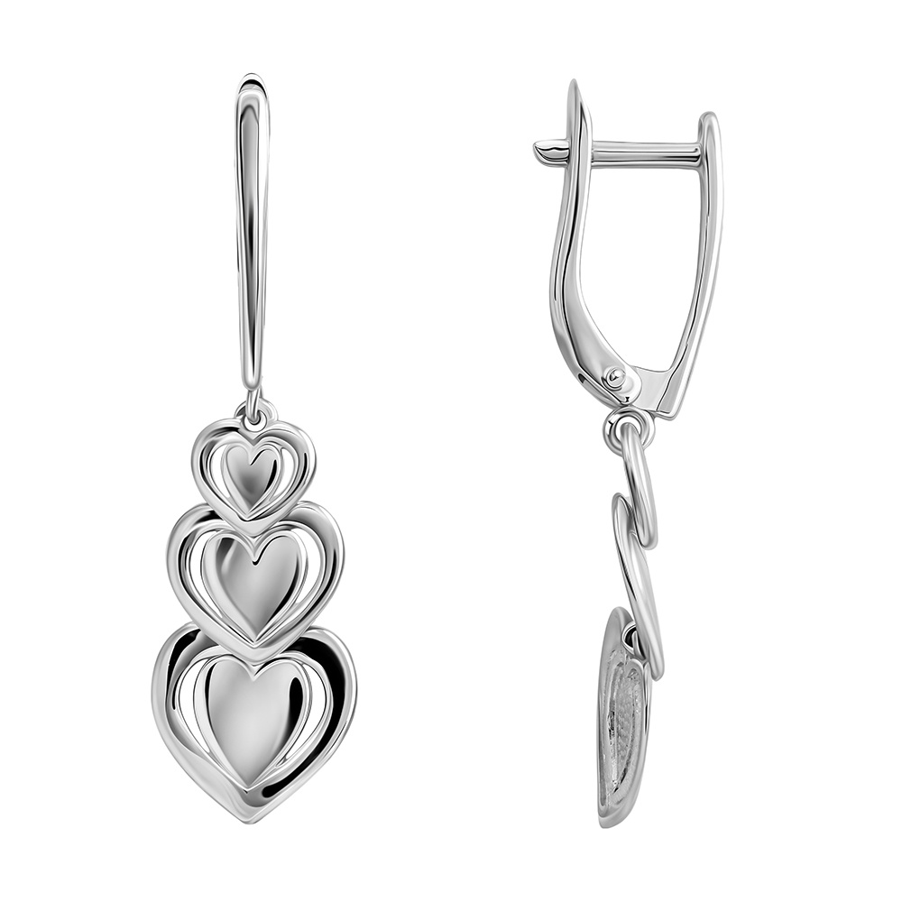 

Серьги подвески из серебра 585Gold 702012146, 702012146