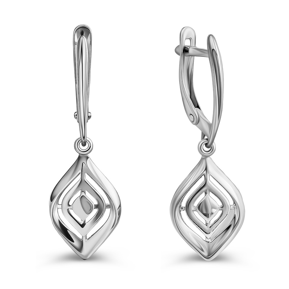 

Серьги подвески из серебра 585Gold 702012145, 702012145