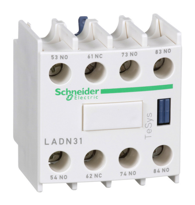 

Schneider Electric Контакты вспомогательные Schneider Electric 3НО+НЗ LADN31, 3НО+НЗ LADN31