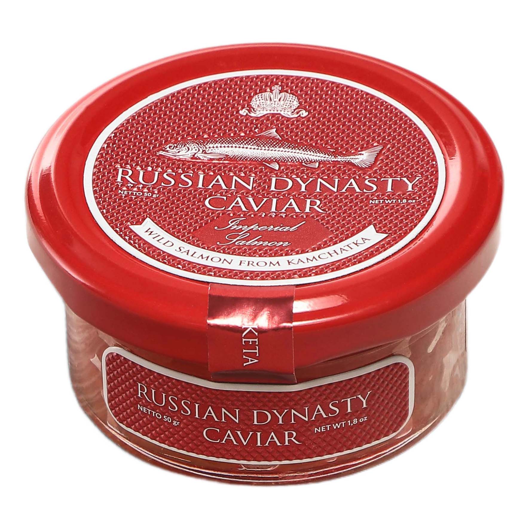 Икра кеты красная Russian Dynasty Caviar Imperial Salmon 50 г