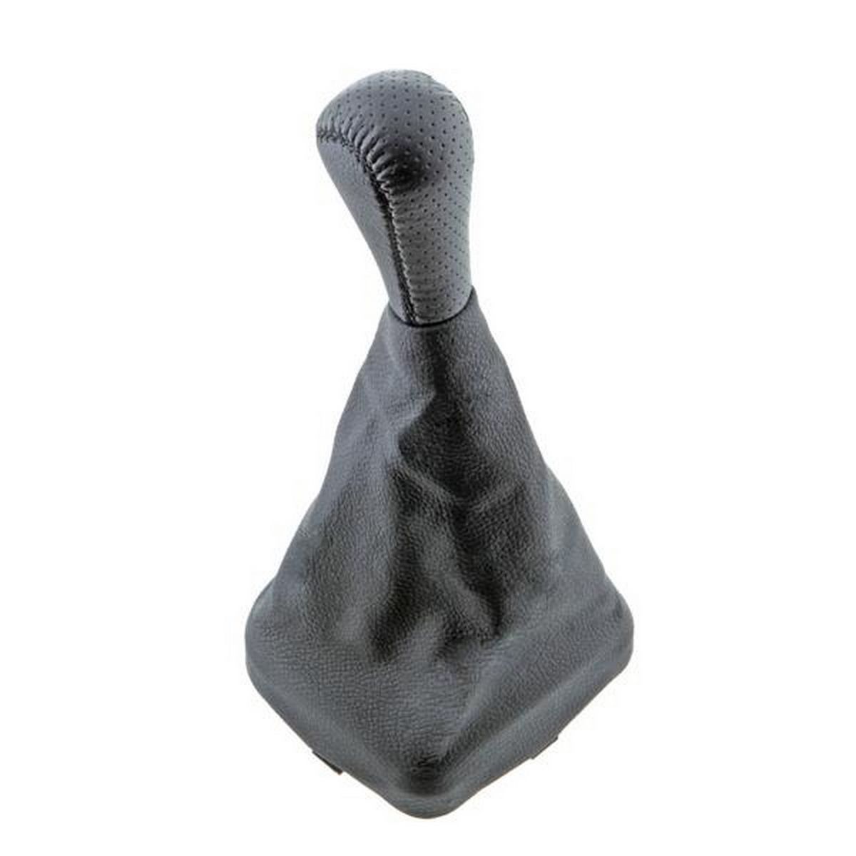 Ручка КПП с чехлом для Ваз 2113, 2114, 2115 кожа, черная с перфорацией