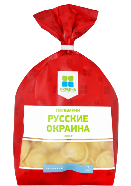 

Пельмени Окраина Русские 800 г