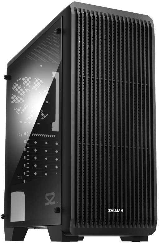 

Корпус компьютерный Zalman S2 TG (S2 TG) Black, S2 TG