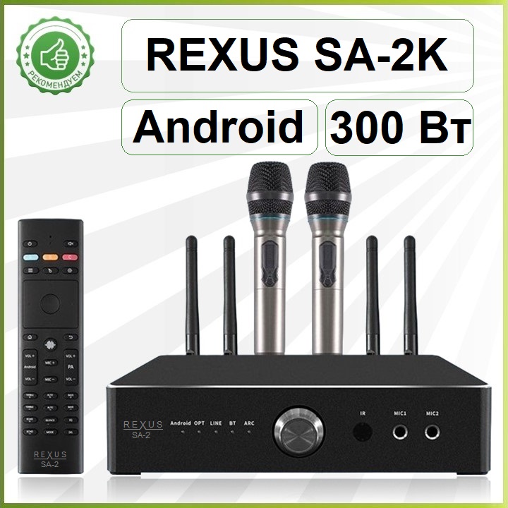 

Караоке-система Rexus SA-2K, SA-2K