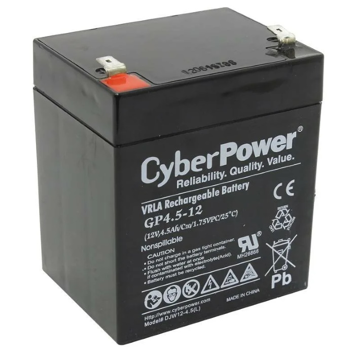 фото Аккумулятор для ибп cyberpower rс 12-4.5