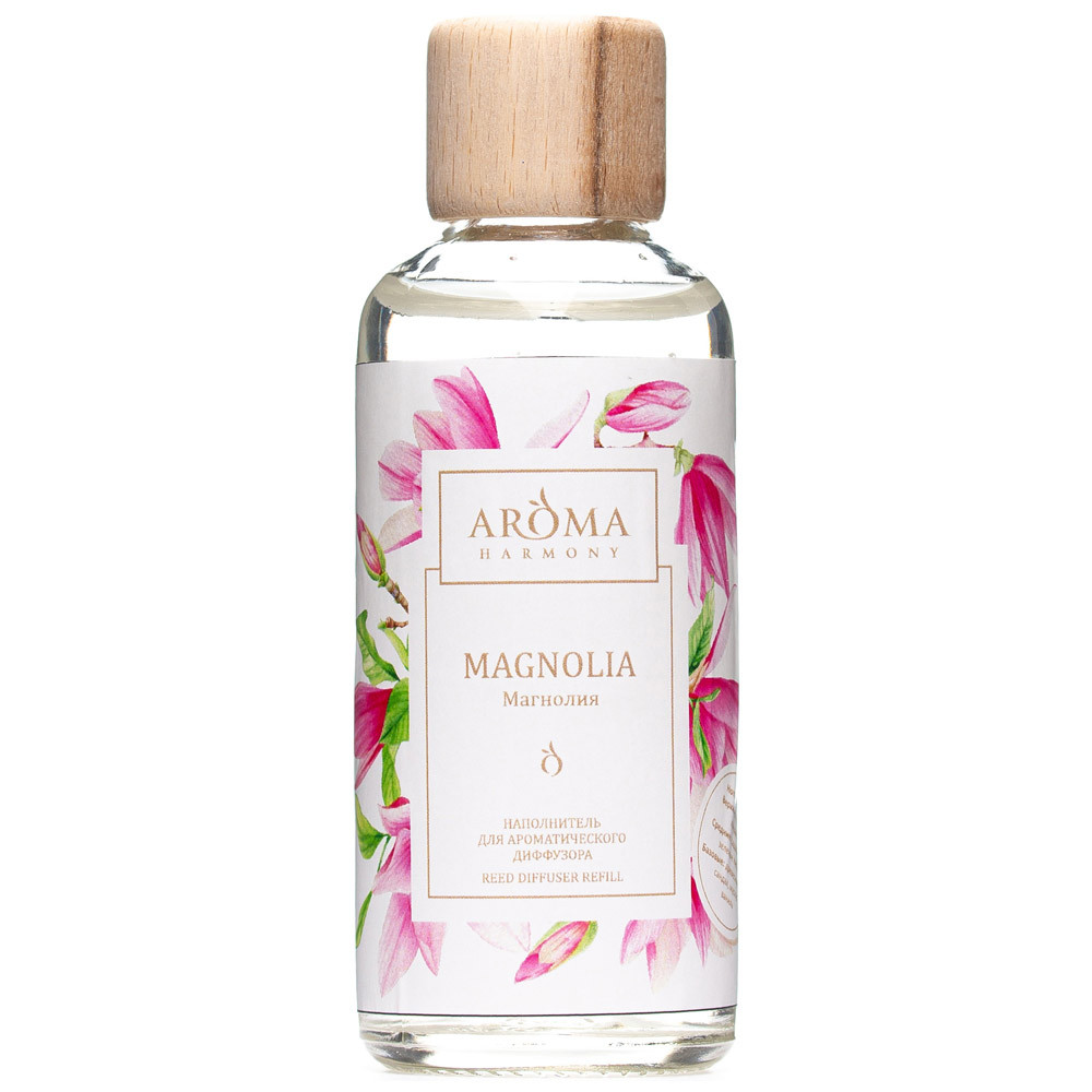 

Наполнитель для диффузора Aroma Harmony Магнолия 100 мл