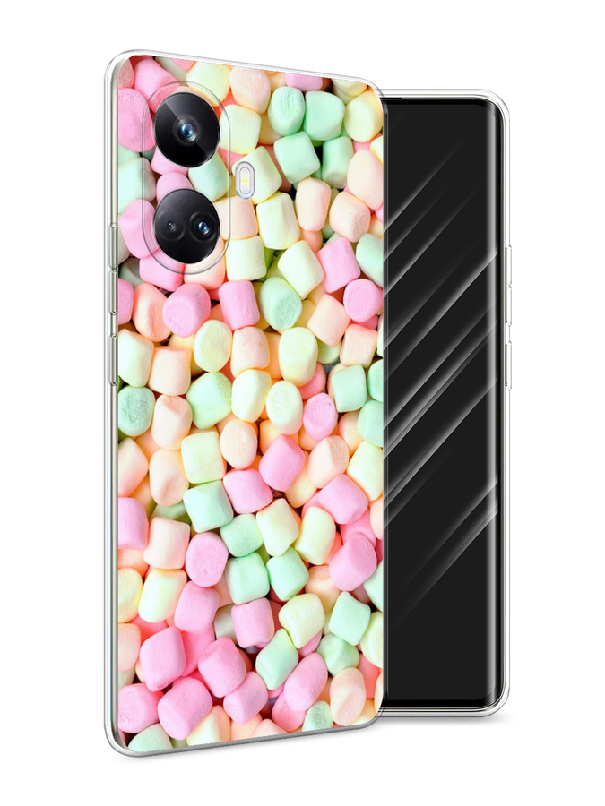 

Чехол Awog на Realme 10 Pro+ "Marshmallows", Зеленый;желтый;розовый, 2512350-10