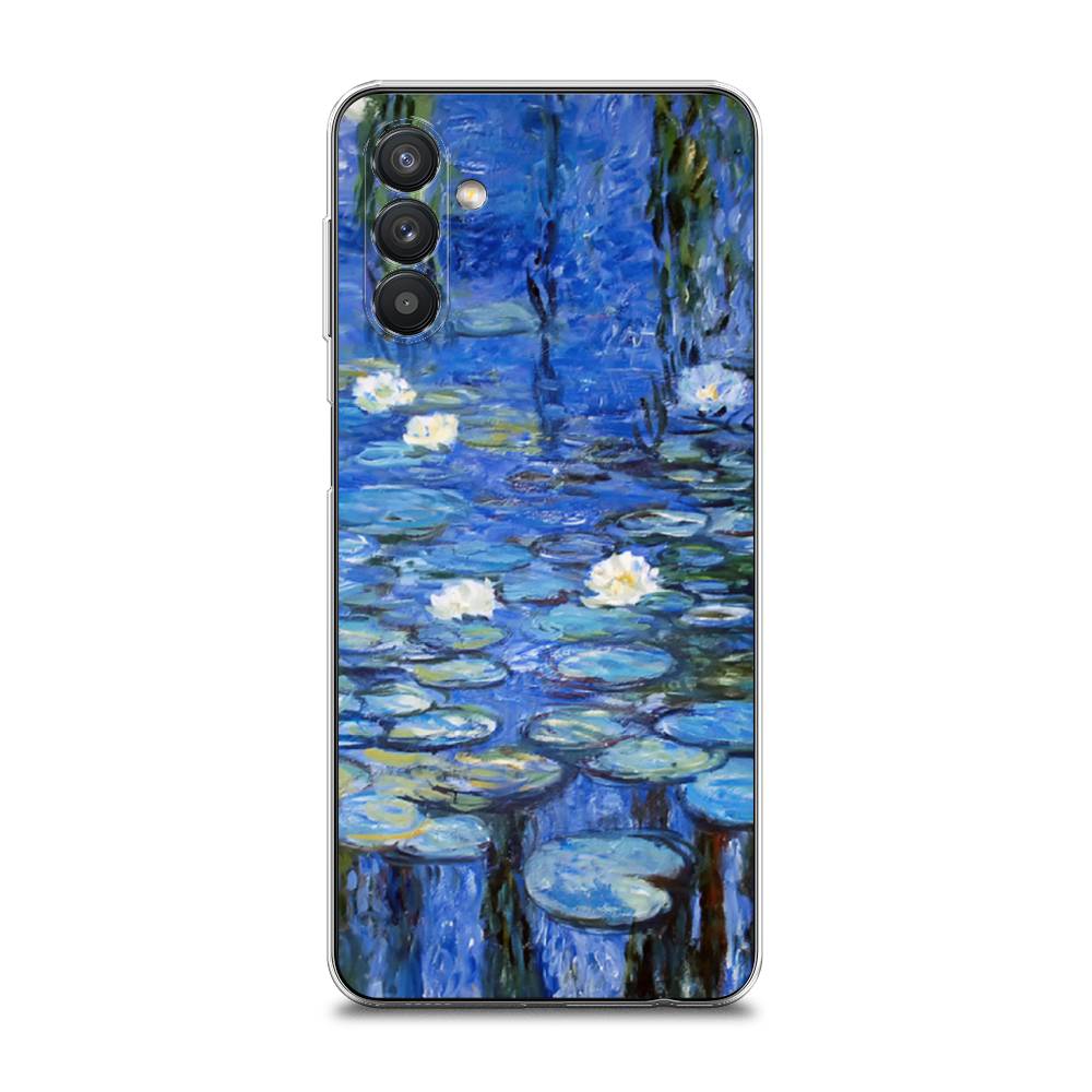 

Чехол на Samsung Galaxy A13 5G "Нарисованный пруд", Синий;зеленый, 2104150-4