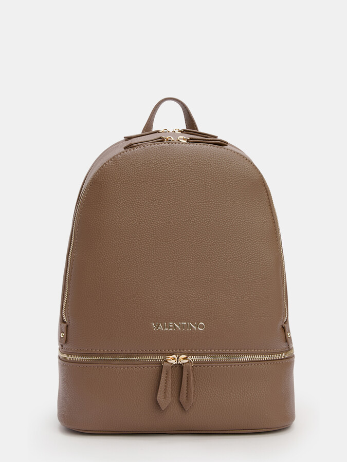 Рюкзак женский Valentino VBS7LX02 серо-коричневый, 35x29x15 см