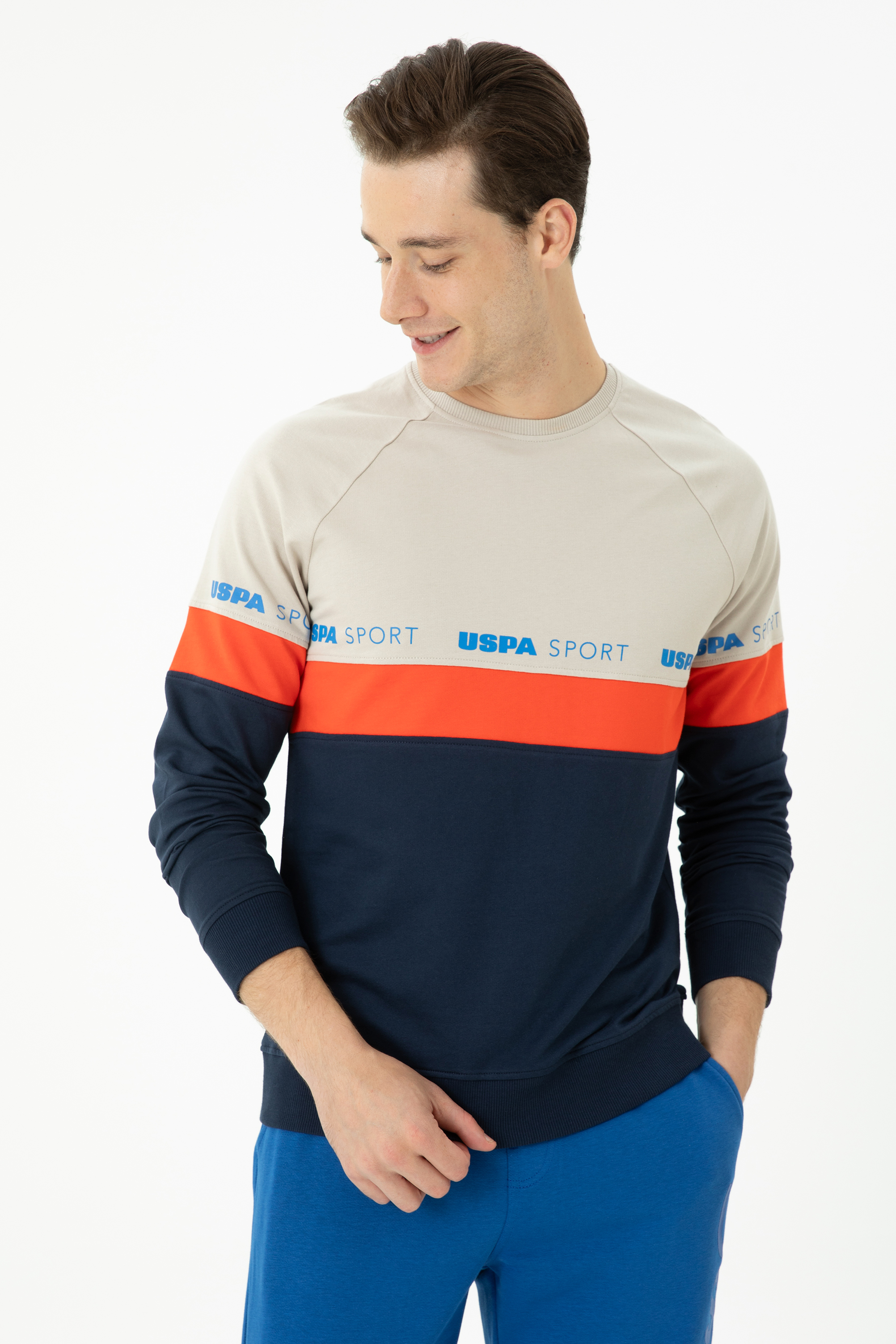 

Свитшот мужской U.S. POLO Assn. G081SZ0820MUROS синий XL, G081SZ0820MUROS