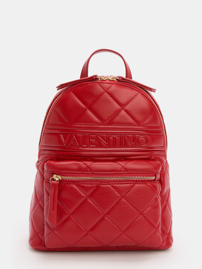 Рюкзак женский Valentino VBS51O07 красный, 31x26x14 см