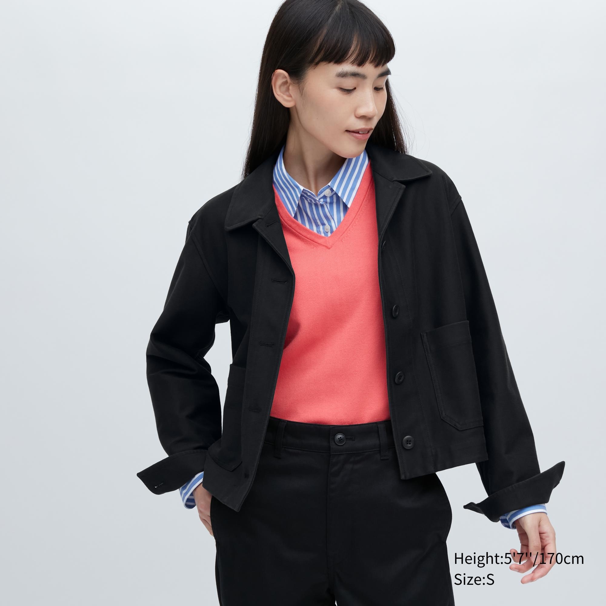 

Жакет женский UNIQLO 456089COL09 черный L (доставка из-за рубежа), 456089COL09