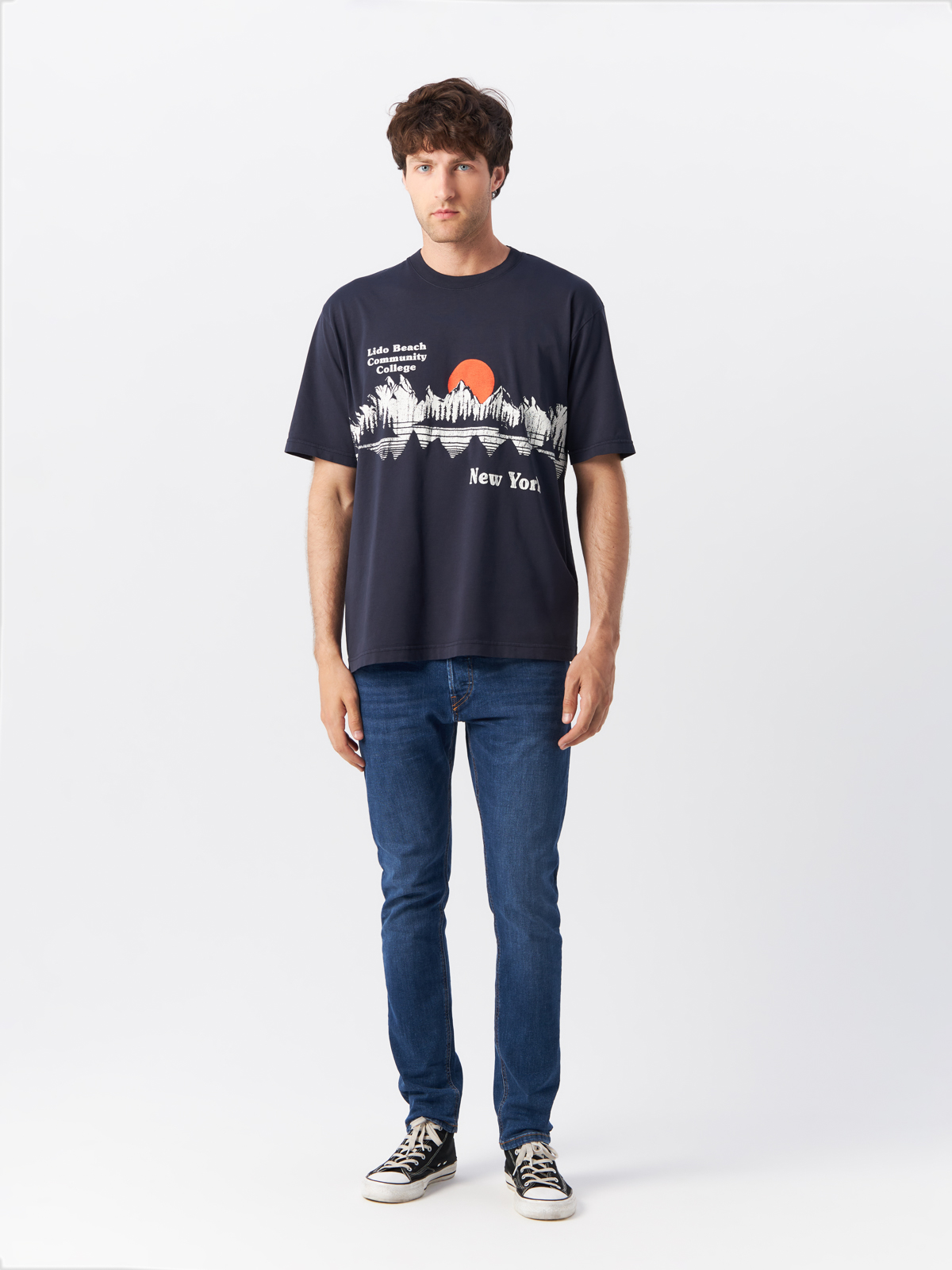 Джинсы мужские DIESEL 00SID80GDAN01 синие 27/30