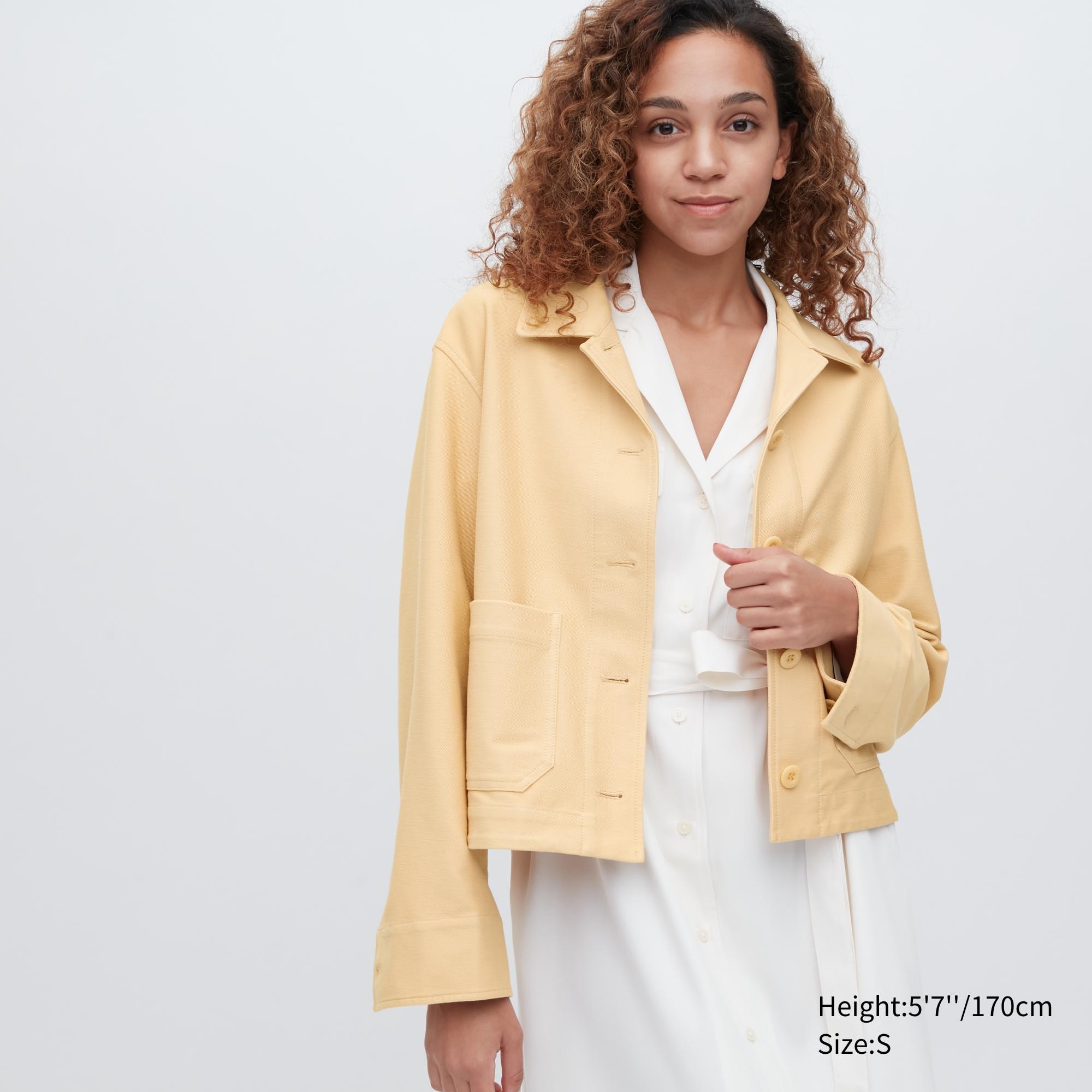 

Жакет женский UNIQLO 456089COL41 желтый M (доставка из-за рубежа), 456089COL41