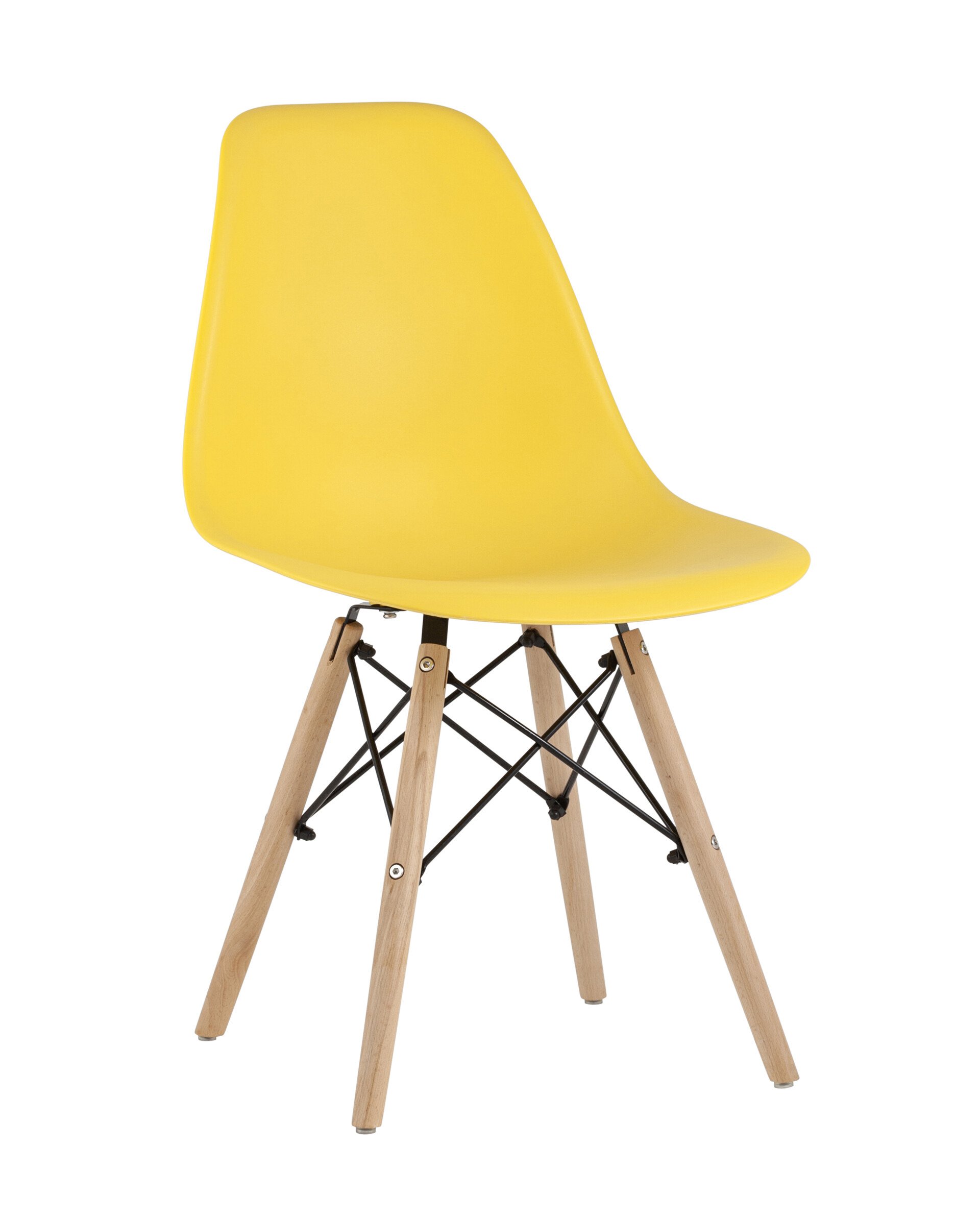 фото Стул для кухни dsw style, желтый,1 шт stool group