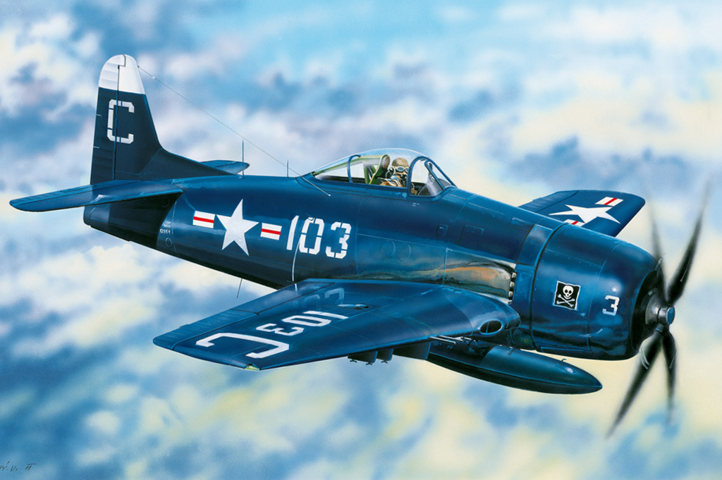 

Сборная модель HobbyBoss 1/48 F8F-2 Bearcat 80358