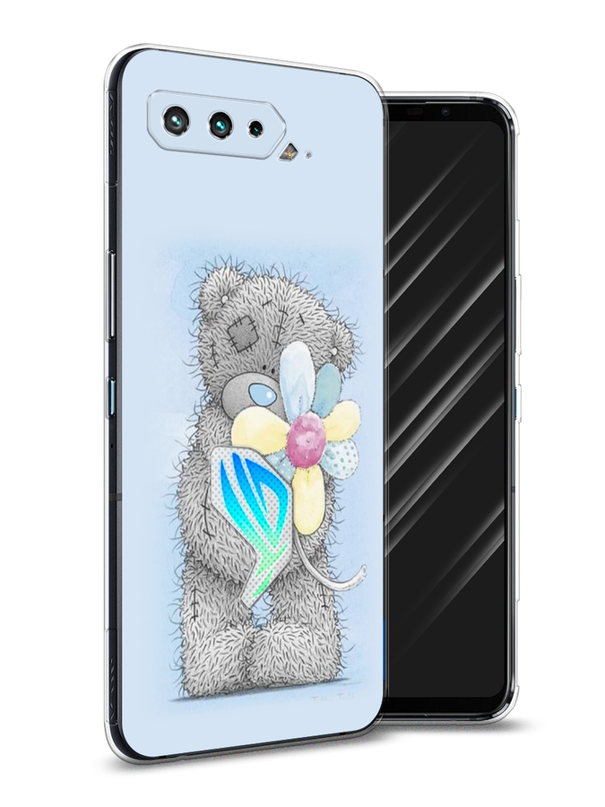 

Чехол Awog на Asus ROG Phone 5S "Me to you с ромашкой", Голубой;серый;желтый, 44550-2