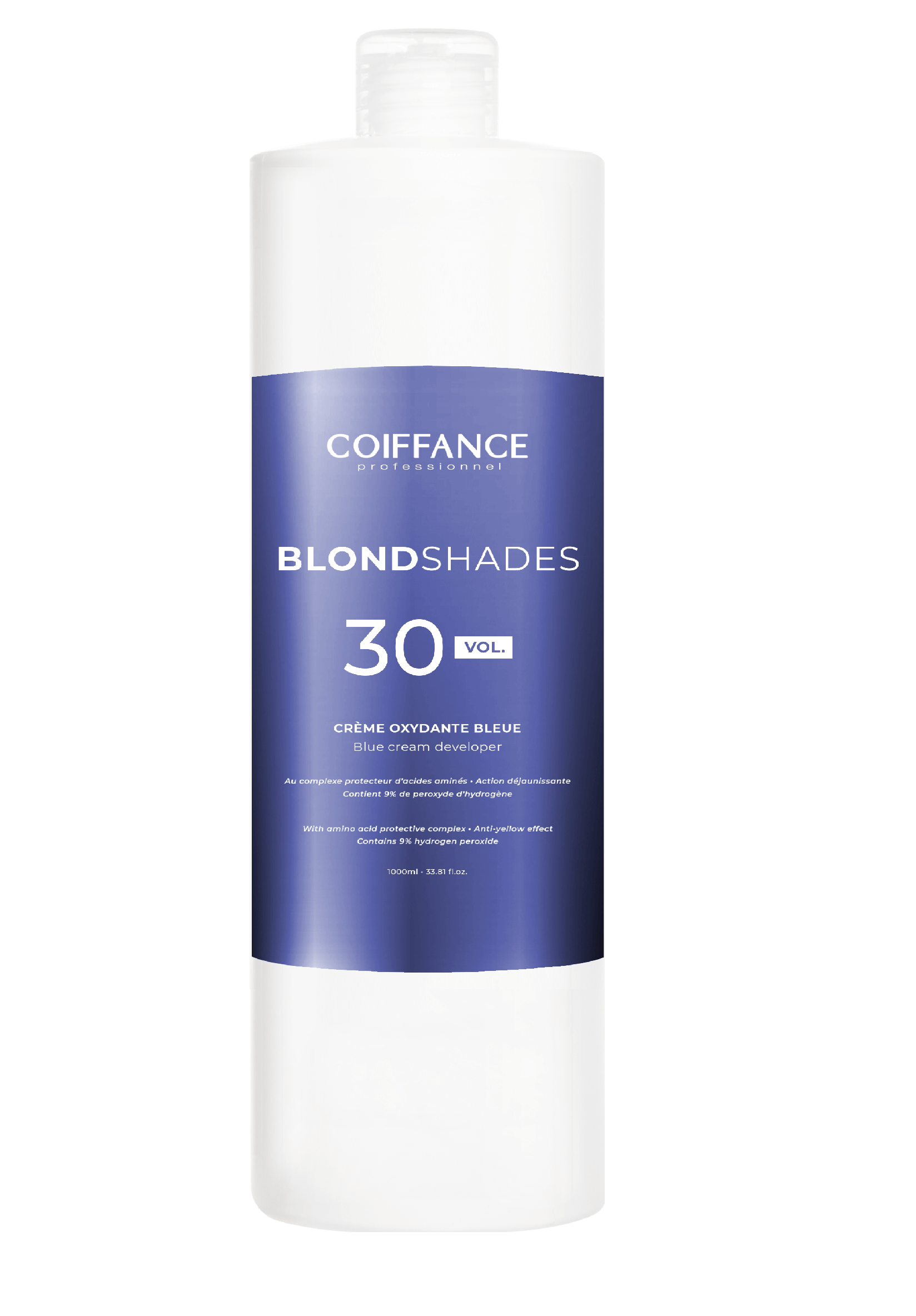 Окислительные эмульсии Coiffance Blondshades Blue Cream Developer 30 VOL синие, 1000 мл