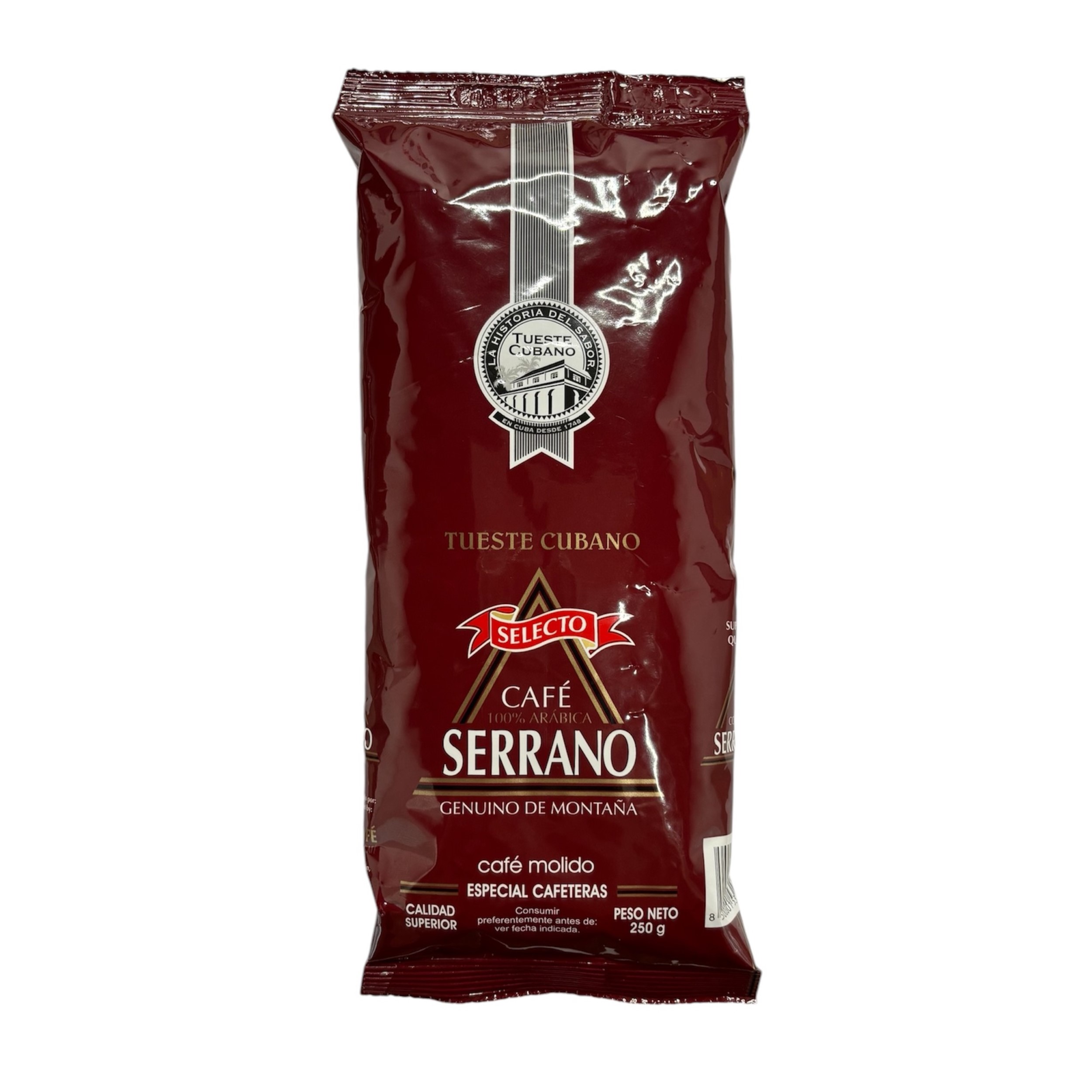 

Кофе молотый Serrano Selecto 250 г