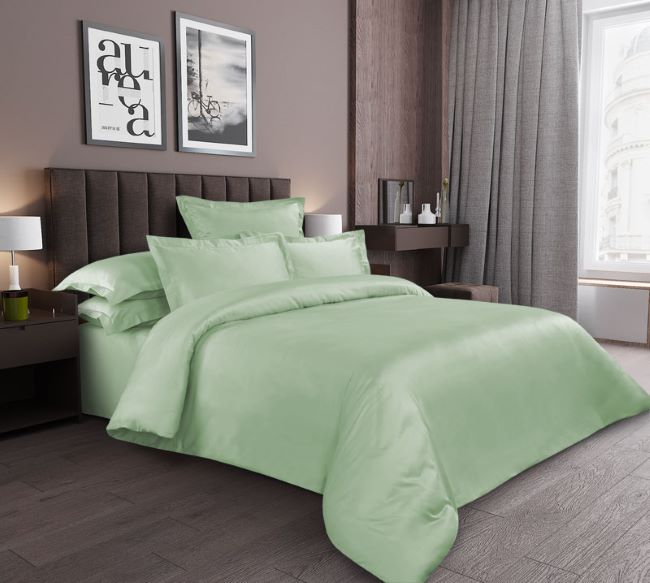 фото Постельное белье сатин гост малахит 2-спальное с европростыней текс-дизайн
