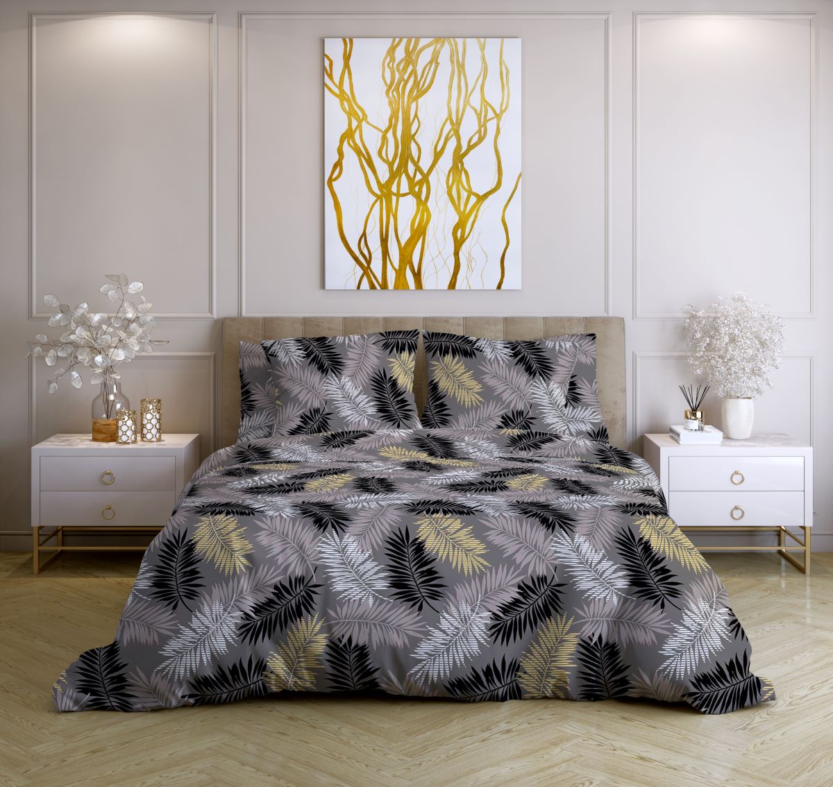 

Постельное Белье Ночь Нежна Тропики 70077-1 Бязь 1.5 сп. 50x70