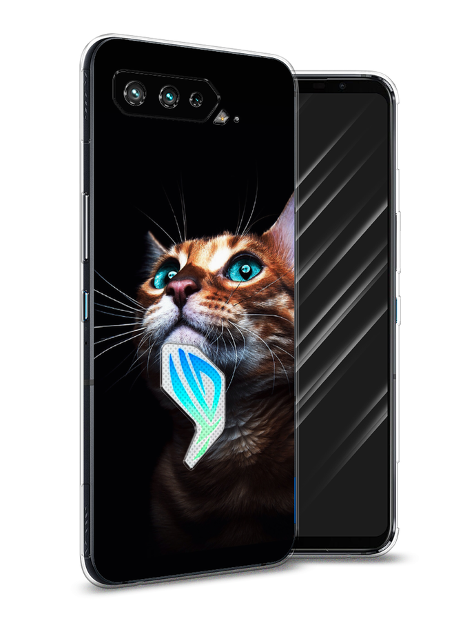

Чехол Awog на Asus ROG Phone 5S "Мечтательный кот", Коричневый, 44550-1