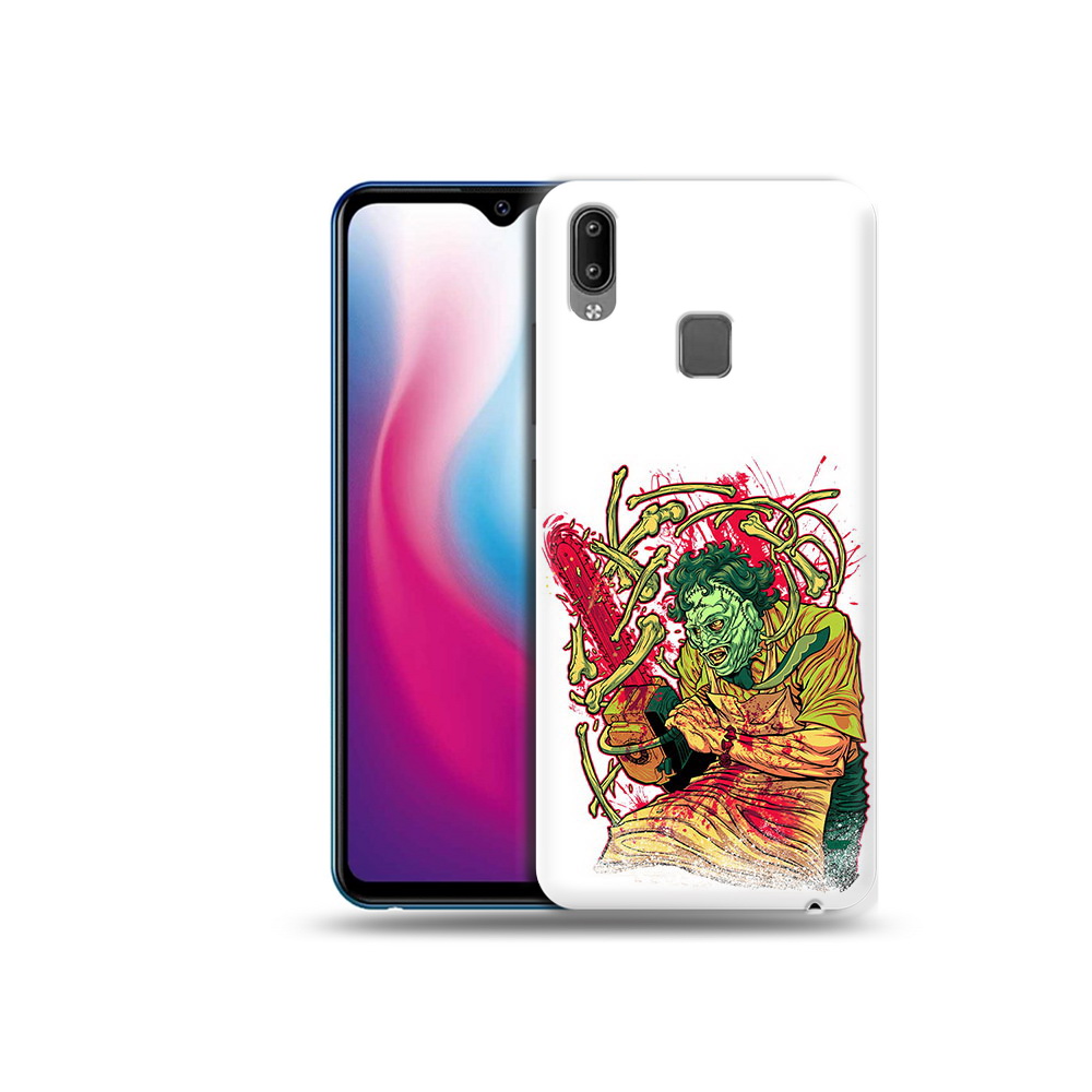 

Чехол MyPads Tocco для Vivo Y93 Lite яркий мясник, Прозрачный, Tocco