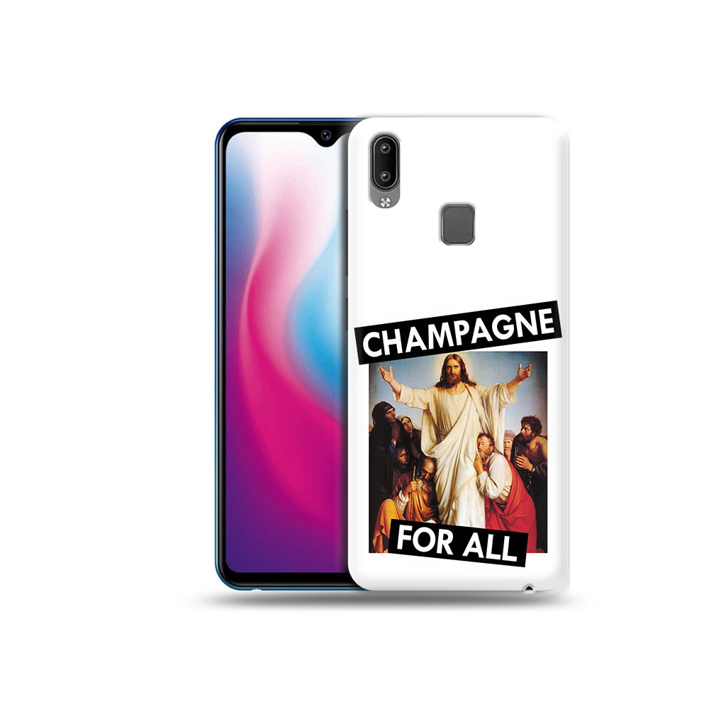 

Чехол MyPads Tocco для Vivo Y93 Lite шампанское, Прозрачный, Tocco