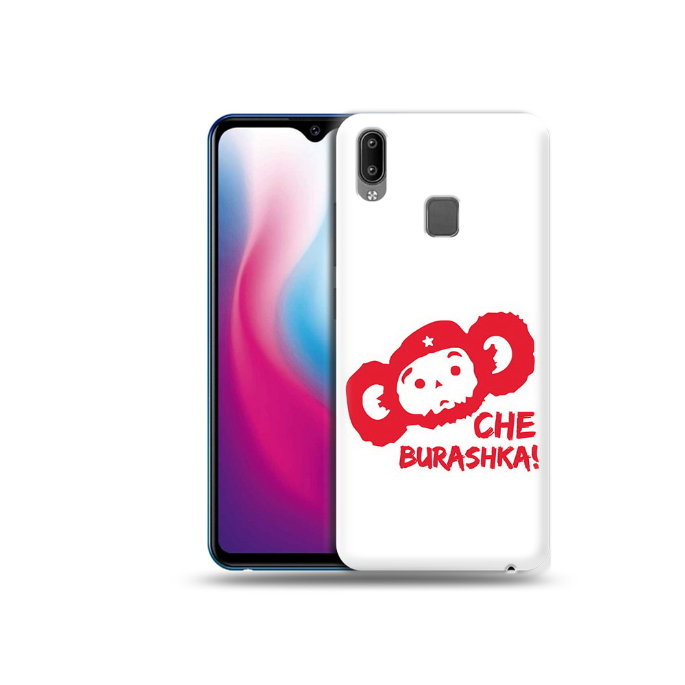 

Чехол MyPads Tocco для Vivo Y93 Lite чебурашка, Прозрачный, Tocco