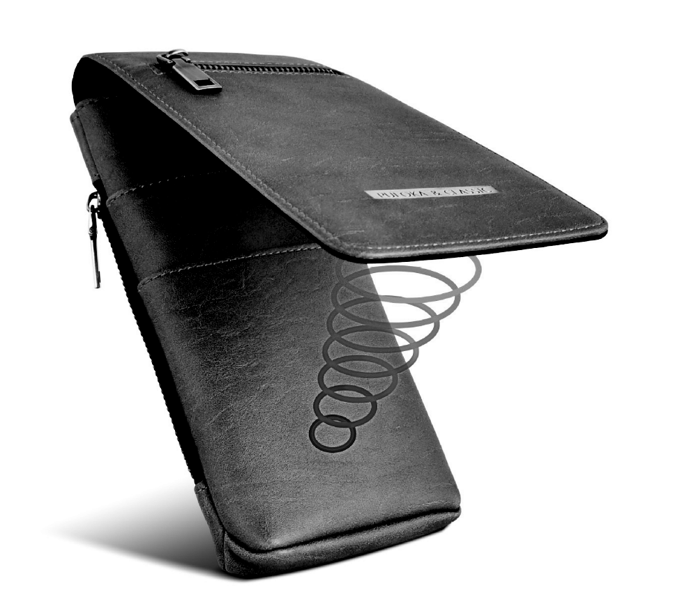 

Чехол-сумка MyPads Puloka and Classic для Archos 50D Neon, черный, Puloka and Classic