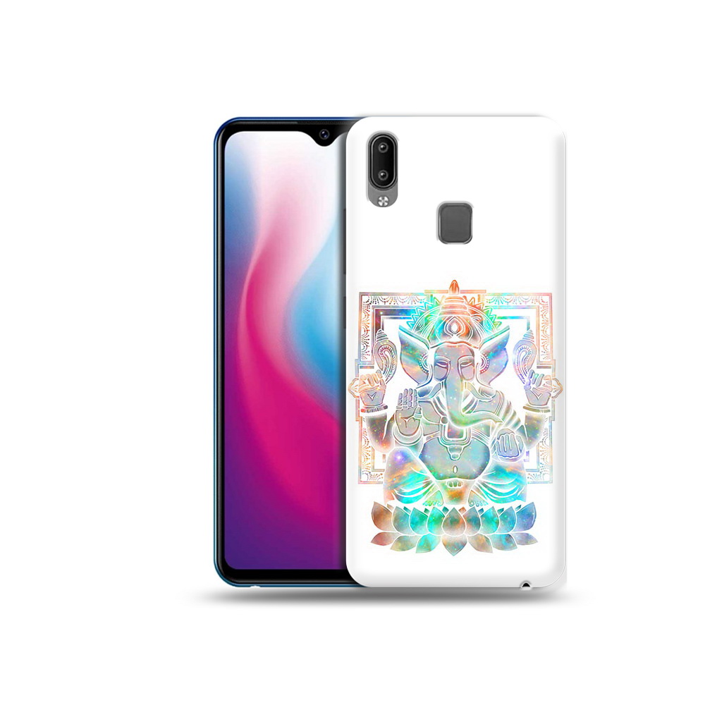

Чехол MyPads Tocco для Vivo Y93 Lite умный слон, Прозрачный, Tocco