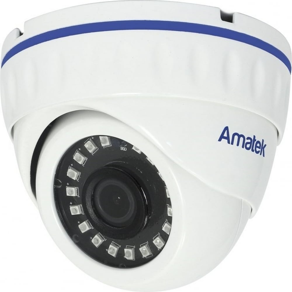 

Amatek AC-IDV502AX 2.8 мм Видеокамера IP купольная 7000463
