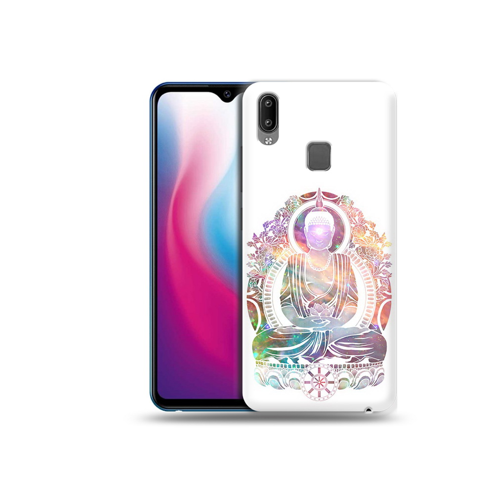 

Чехол MyPads Tocco для Vivo Y93 Lite умный мужчина абстракция, Прозрачный, Tocco