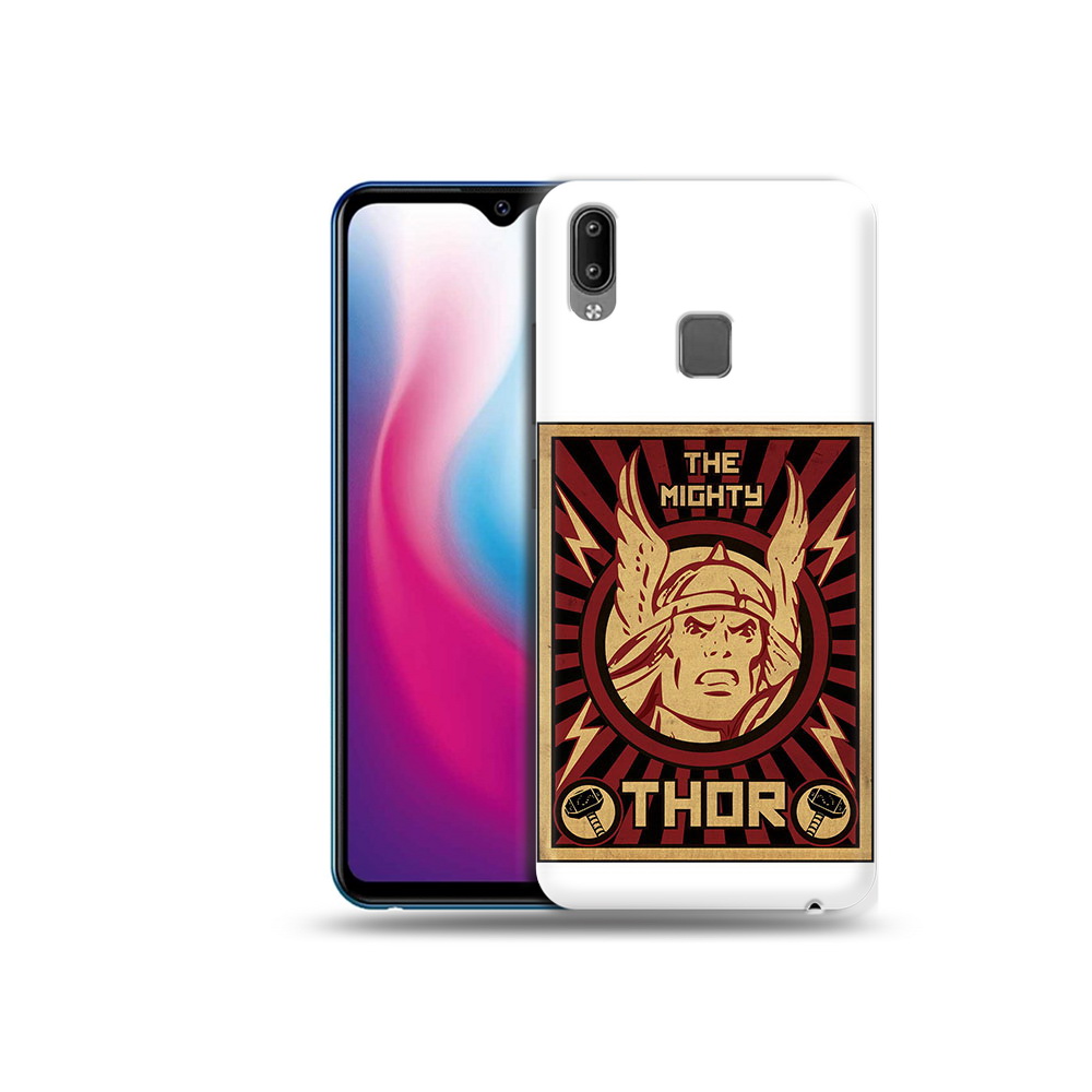 

Чехол MyPads Tocco для Vivo Y93 Lite тор лицо, Прозрачный, Tocco