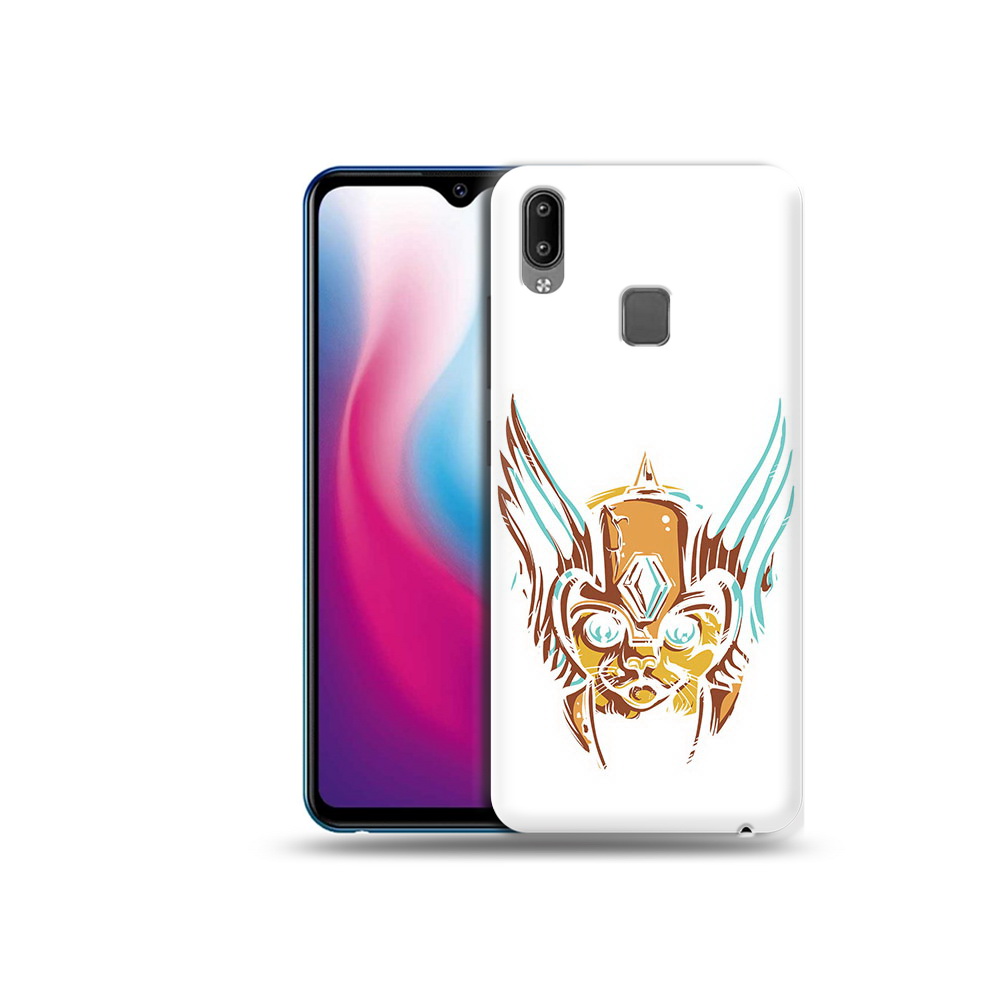 

Чехол MyPads Tocco для Vivo Y93 Lite тор абстракция, Прозрачный, Tocco