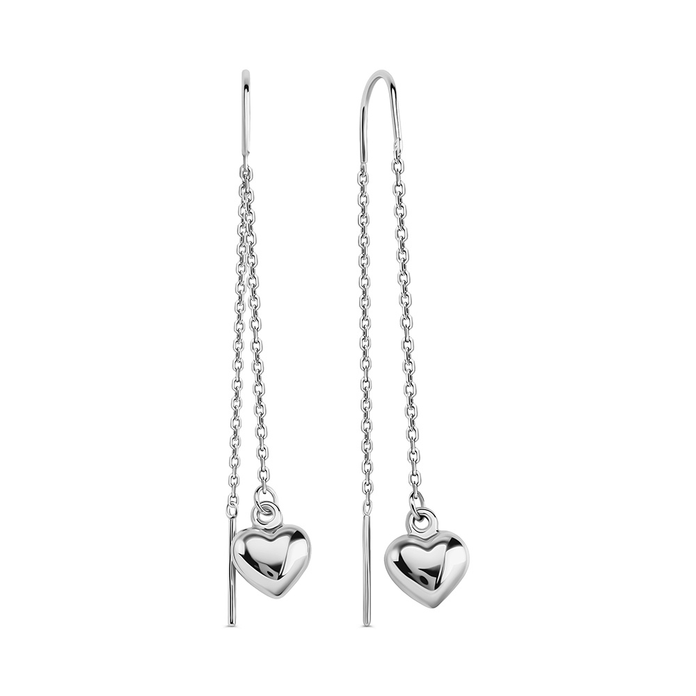 

Серьги продевки из серебра 585Gold 702012137, 702012137