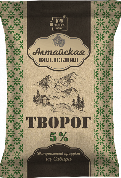 

Творог Алтайская коллекция 5% бзмж 180 г