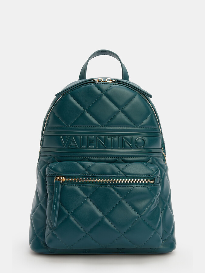 Рюкзак женский Valentino VBS51O07 сине-зеленый, 31x26x14 см