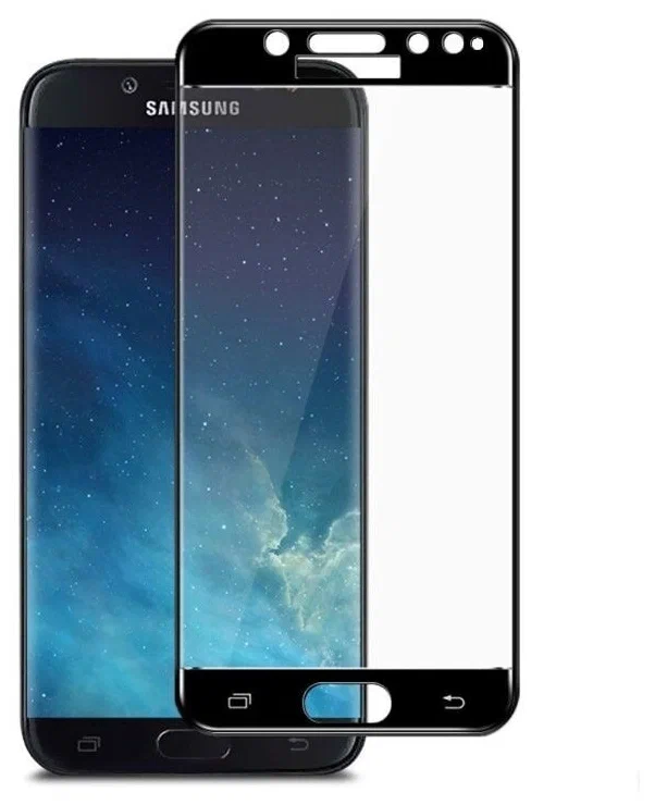 Защитное стекло для Samsung J7Pro 2017 H9 Edge To Edge, черный