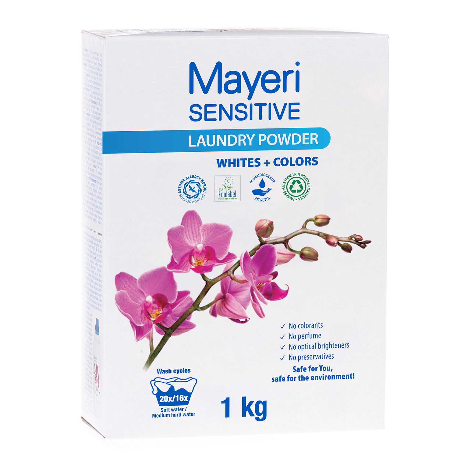 фото Стиральный порошок mayeri white & color 1 кг