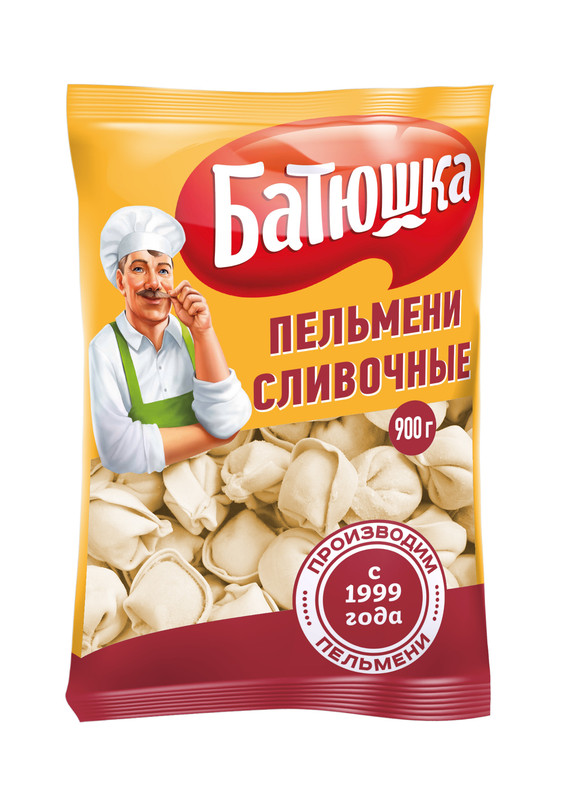 

Пельмени Батюшка сливочные, 900 г