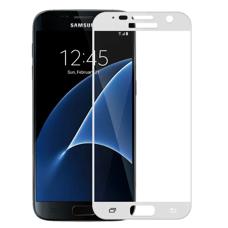 

Защитное стекло для Samsung S7 Edge H9 Edge To Edge, белый