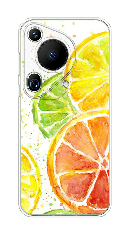 

Чехол на Huawei Pura 70 Ultra "Цитрусовые", Белый;желтый;красный;зеленый, 6124550-1