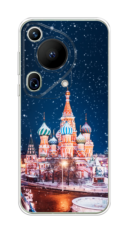 

Чехол на Huawei Pura 70 Ultra "Москва 1", Коричневый;синий;белый, 6124550-1
