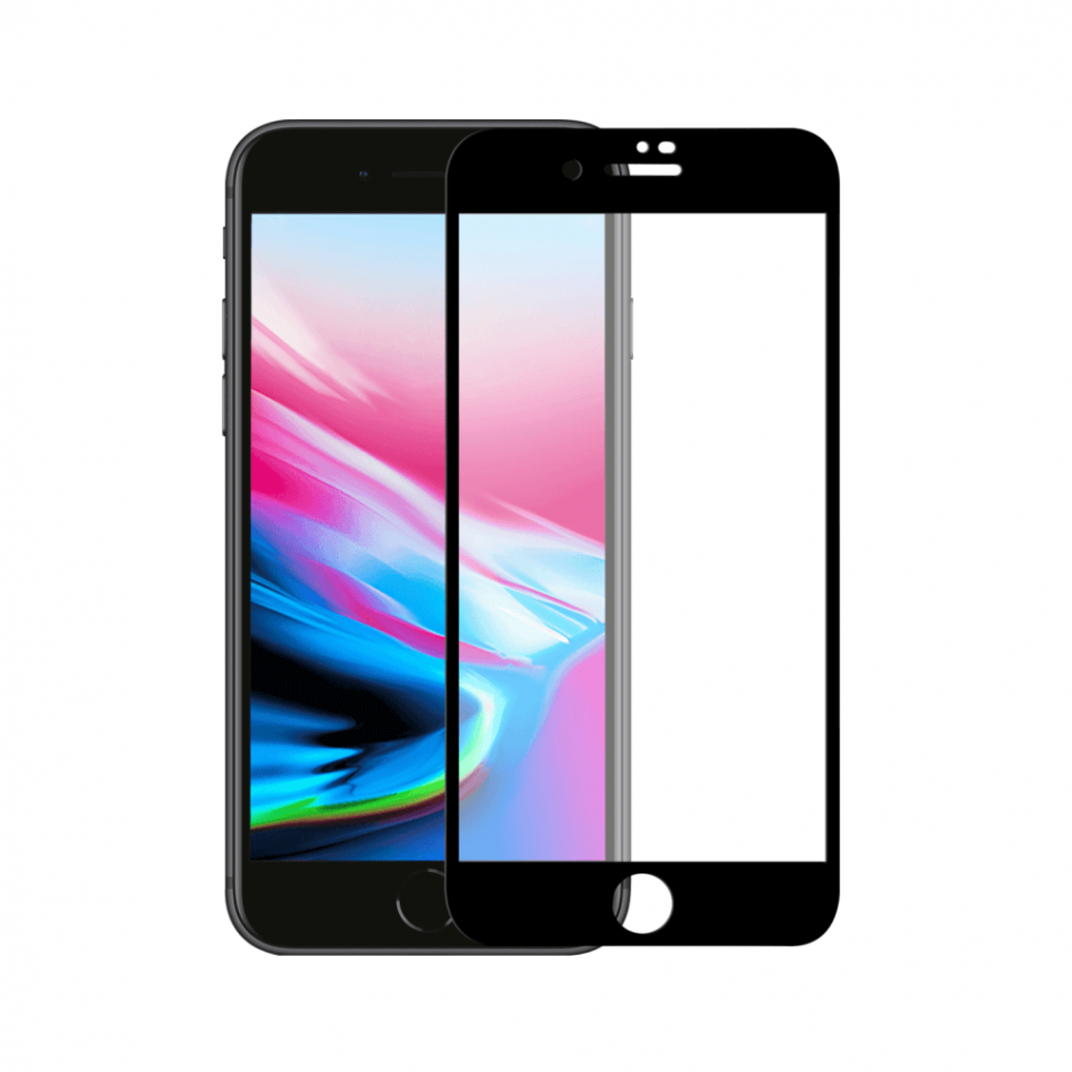 

Защитное стекло для iPhone 7/8 4.7" 3D, черный