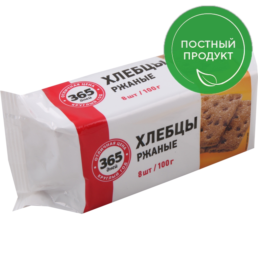 

Хлебцы 365 Дней ржаные