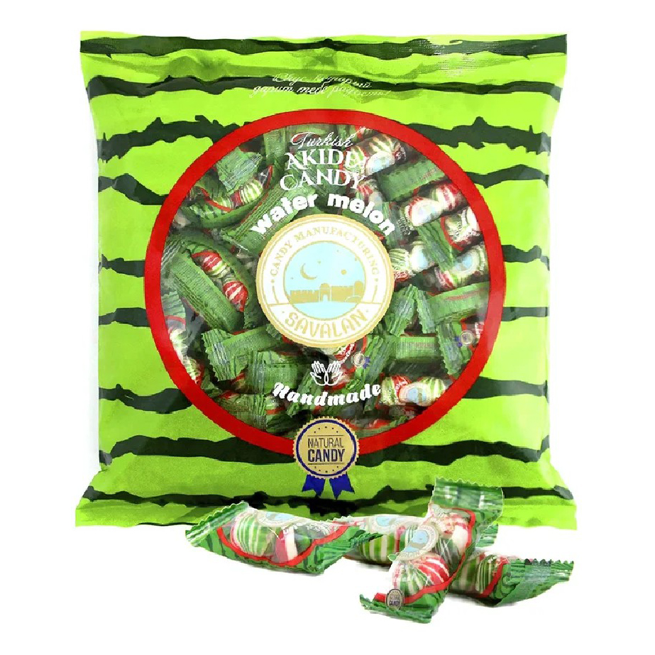 

Конфеты карамельные Akide со вкусом арбуза 500 г